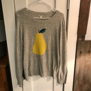 J. Crew Pear Sweater